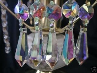 Newly listed AB RAINBOW COLOR GLASS TEAR DROP CHANDELIER LAMP PRISM X 