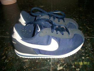 Super Cute & Stylish Blue Nike Cortez Tennis Shoes Youth Size 10