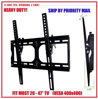 Heavy Duty TILT Wall Mount for LED LCD PLASMA 20 27 32 37 40 42 47 TV 