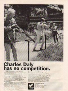 1967 CHARLES DALY AD SHOTGUN NO COMPETITION GUN