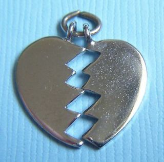 broken heart charm in Jewelry & Watches