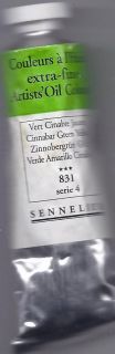 Sennelier Oil Paint CINNABAR YELLOW GREEN series 4  37ml