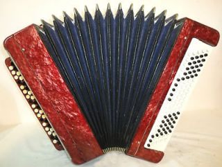Excellent Classic Russian Tulskiy TULA Button CHROMATIC ACCORDION 
