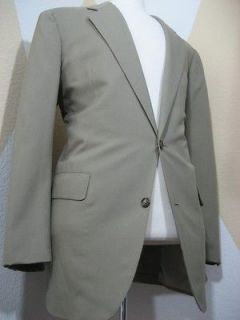 Southwick Khaki green Sport coat blazer jacket 2 button Single vent US 