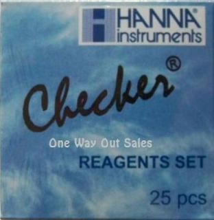 Hanna HI 713 25 Checker Phosphate Reagent TWO PACK 50 Tests (2 x 25)