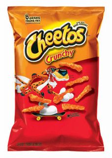 Cheetos Crunchy Cheese Chips 9.75 oz ~ 275g Bag