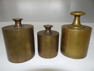 Antique Old Metal Brass Scientific Merchants AV #4 4 LBS 2 LBS Scale 
