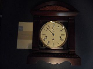 Sligh Key Wind Chiming Mantel Shelf Clock 0577 1 CC Collins