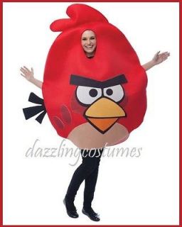 red angry birds adult costume unisex halloween funny party prop fancy 