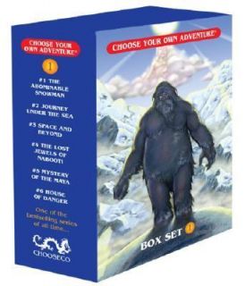 Choose Your Own Adventure 6 Book Boxed Set 1 The Abominable Snowman 