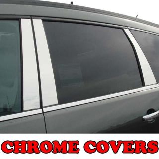   Door Pillar Covers Polycarbonate CHROME mirror (Fits Volkswagen