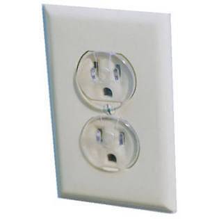 Lot of 24 Child Safety 1st outlet plug covers, Deluxe Press Fit Outlet 
