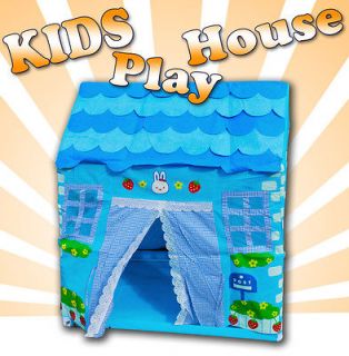 BLUE KIDS PLAY HOUSE TENT   KID / GIRLS   CHILDRENS TOYS