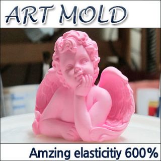 Art mold)3D silicone soap mold/600%growi​ng Elasticity/res​in mold 