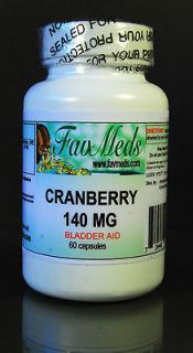 Cranberry 140mg, urinary tract, heart health, blood circulation   60 