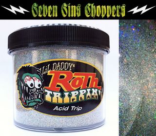 Roth Flake Trippin Acid Trip Chopper Hotrod Metalflake Sparkle Paint 