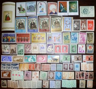 GOOD SELECTION OF MINT STAMPS FROM TURKEY