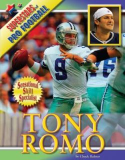   Romo Superstars of Pro Football by Chuck Bednar 2009, Hardcover