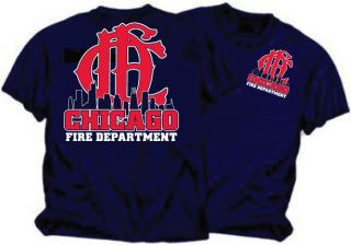 Chicago Fire Department Duty T Shirt   New Design