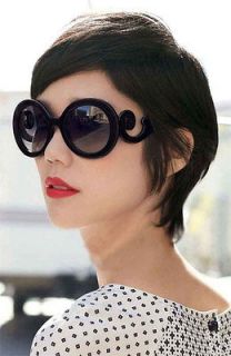 NEW Retro inspired Round Sunglasses Women Butterfly Clouds Arms Semi 