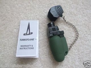 Turboflame® Military Survival Lighter 21095 Olive Drab No Fuel Added 