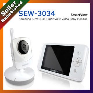 Samsung SEW 3034 SmartView Video Baby Monitor with 3.5 Inch LCD 