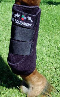 HKM Sport Medicine Brushing Boots   Dressage & Flatwork Wrap Boots 