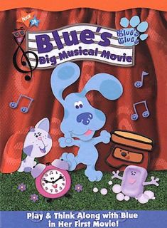 Blues Clues   Blues Big Musical Movie DVD, 2000, Checkpoint