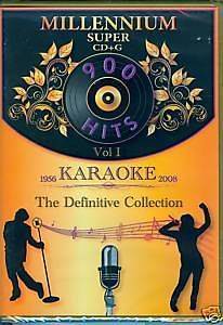 1800+ Karaoke Tracks on 2 Super CD+Gs DK Millennium 4 DVD Rom PC or 