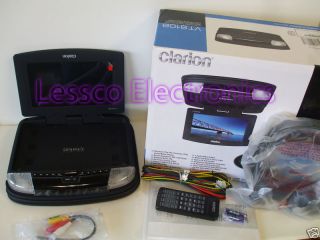 Clarion VT810B 8 Overhead Monitor w/USB, SD Card/DVD