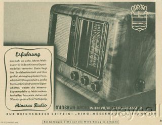 minerva radio in Tube Radios
