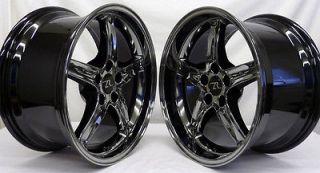   ® Cobra R Wheels 18x9 &10 inch 1994 2004 18 inch Black Chrome