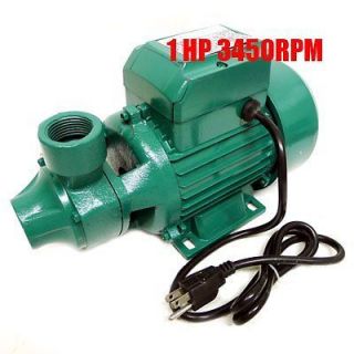   1HP Centrifugal Clear Water Pump 1 Electric Pond Pool 16GPM 3450RPM