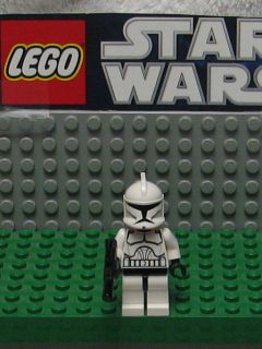 STAR WARS LEGO MINI FIGURE  MINI FIG   CLONE TROOPER    USED  WITH 