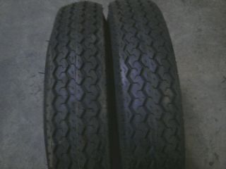TWO 480x8, 480 8, 4.80x8,400x8 6 ply Tubeless Boat Trailer Tires Load 