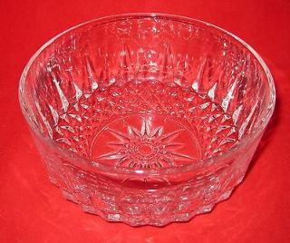 Arcoroc France Tempered Clear Glass 5 Round Bowl Longchamp