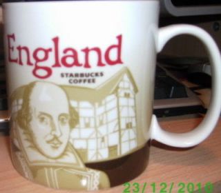 Starbucks England 16oZ 2012 UK City Mug