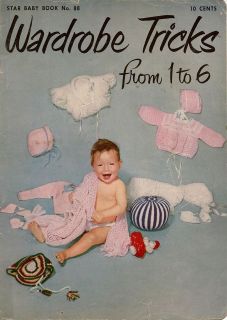   Knitting Crochet Patterns Baby Wardrobe Sets Shoulderette Clown Ball