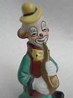 Vintage Porcelain Clown Violin Player Figurine CUTE
