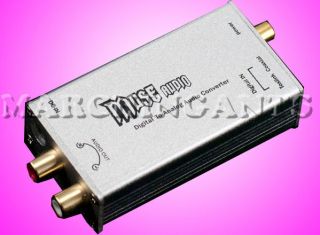  24Bit/192Khz Digital Optical Coaxial to Analog RCA Audio Converter DAC