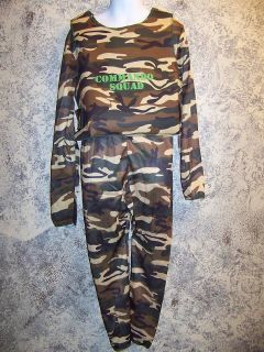   6X Halloween costume army military commando sqad camouflage clothes