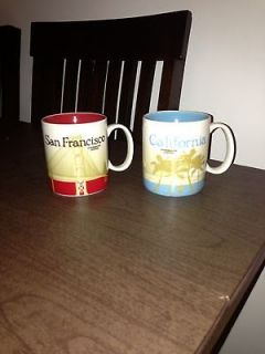 New Starbucks Coffee Cup Mug Collector Series San Francisco and 