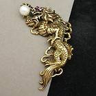 Year of the Dragon Pin Sterling Silver Ruby Eyes Pearl Kai Yin Lo 