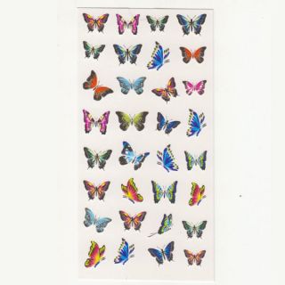 Temporary Body Art Tattoo Sticker cosmetic and beauty Little Butterfly