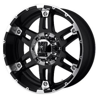 Set 4 18 X 8.5 Spy KMC XD Series Black 8 X 180 18mm XD79788588318 