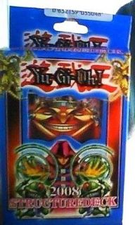   YU GI OH STRUCTURE DECK 2008 TRADING CARD GAME BOX PACK 36 CARDS