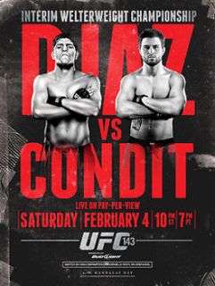 UFC 143 NICK DIAZ v CARLOS CONDIT Las Vegas 2/4/2012 Official Event 