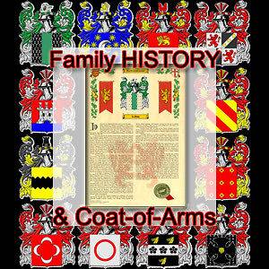 Armorial Name History   Coat of Arms   Family Crest 11x17 MCMILLEN TO 