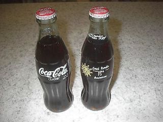 Coca Cola Bottles Unopened 1996 Conch Republic Anniversary Florida 