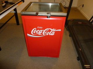 coca cola fridge in Home & Garden
